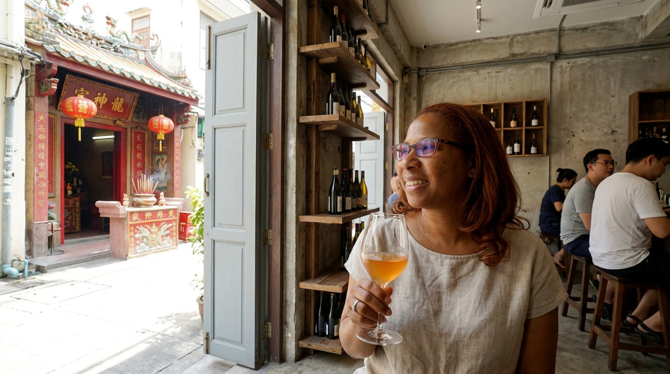 A Secret Toast in Talat Noi