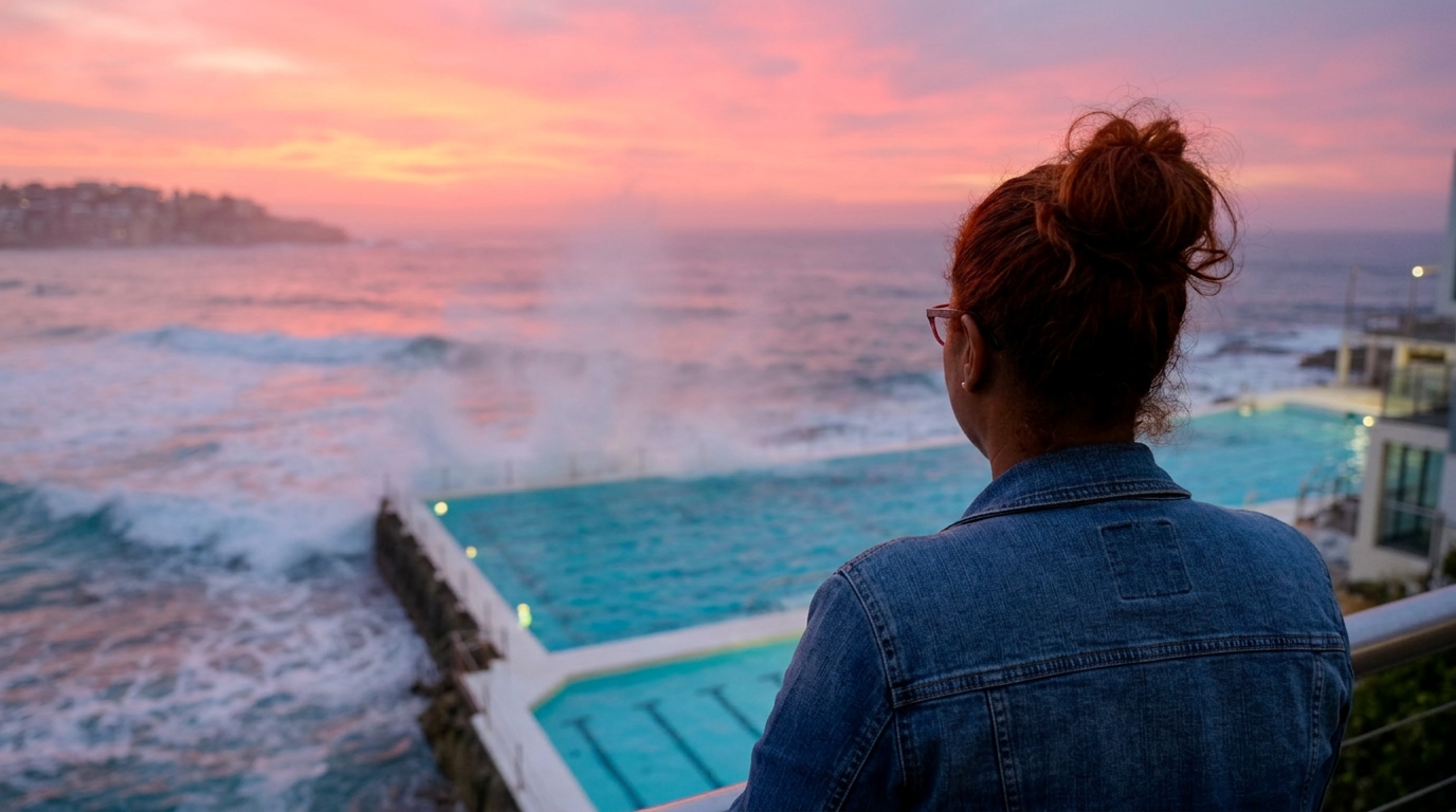 Dawn at Bondi Icebergs